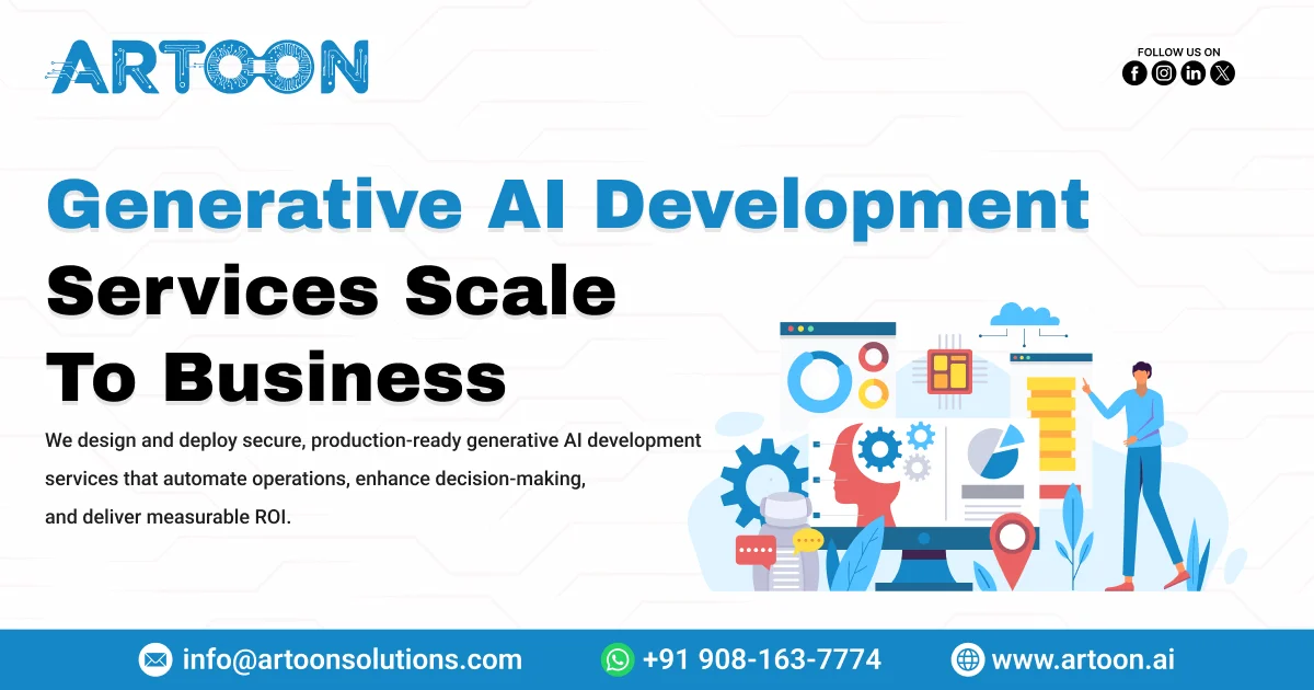 Generative AI Development Services for Scalable Growth